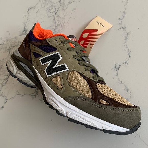 New Balance Other - New Balance 990v3 Khaki Orange by Teddy Santis